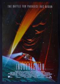 Star Trek Insurrection 1998 One sheet movie poster D/S Patrick Stewart