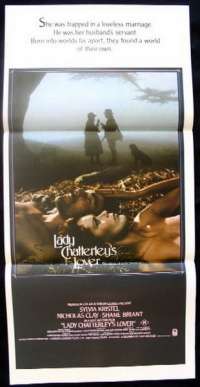 Lady Chatterley's Lover Daybill Movie poster