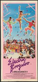 Electric Boogaloo Poster Original Daybill 1984 Breakdance 2
