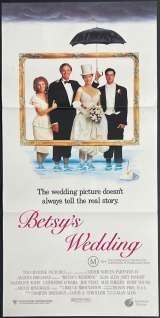 Betsys Wedding Movie Poster Original Daybill 1990 Alan Alda Molly Ringwald