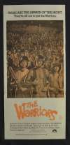 The Warriors 1979 Daybill movie poster 1980's RI Gangs Walter Hill