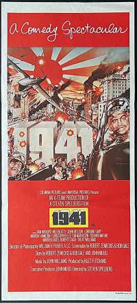 1941 Poster Original Daybill 1979 John Belushi Dan Aykroyd John Candy