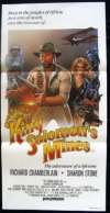 King Solomon's Mines 1985 Richard Chamberlain Daybill movie poster
