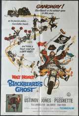 Blackbeard's Ghost Poster Original One Sheet 1976 Re-Release Peter Ustinov Disney