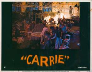 Carrie Lobby Card USA 11x14 No. 5 Original 1976 Sissy Spacek Horror