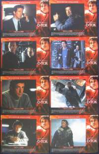 D-Tox Lobby Card Set 11x14" USA Sylvester Stallone