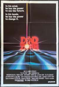 The Dead Zone 1983 movie poster one sheet David Cronenberg Christopher Walken
