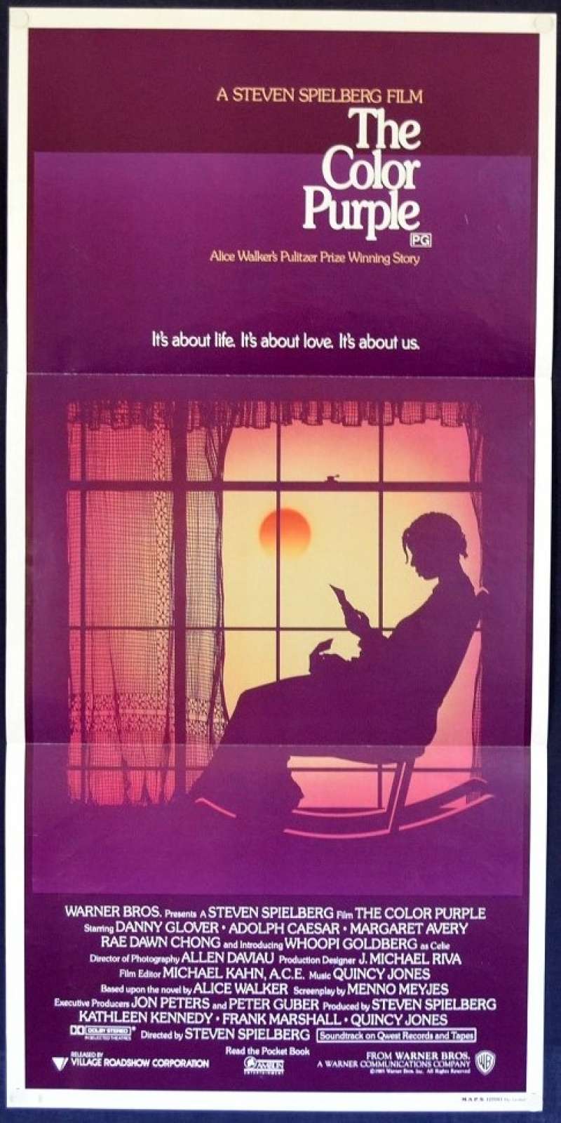 All About Movies The Color Purple Movie Poster Daybill Whoopi