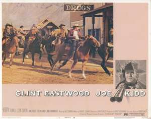 Joe Kidd Lobby Card USA 11x14 No 5 1972 Clint Eastwood Robert Duvall