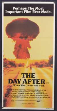 The Day After Movie Poster Original Daybill 1983 Jason Robards Nuclear War