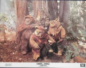 Caravan Of Courage: The Ewok Adventure Lobby Card Star Wars