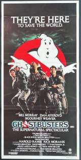 Ghostbusters Movie Poster Original Daybill Rare 1984 Bill Murray