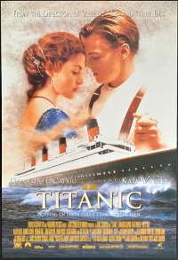 Titanic Poster Special Promotion Size 1997 Style B Art Kate Winslet