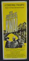 The Bridge On The River Kwai Poster Original Daybill 1970s RI Alec Guinness