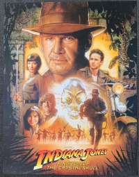 Indiana Jones And The Kingdom Of The Crystal Skull Poster DVD Release