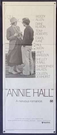 Annie Hall Poster Original Daybill 1977 Woody Allen Diana Keaton