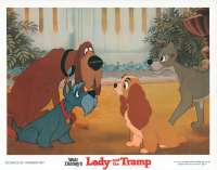 Lady And The Tramp Lobby Card 3 Original 11x14 Disney 1980 Re-Issue