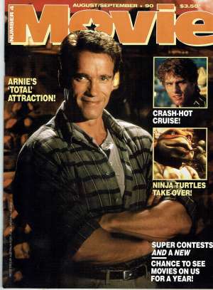 Total Recall Movie Magazine Number 4 Arnold Schwarzegger