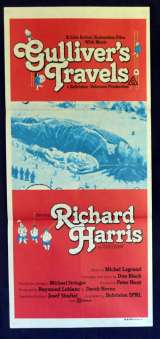 Gulliver's Travels Movie Poster Daybill Richard Harris Jonathan Swift