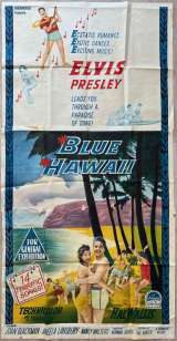 Blue Hawaii Poster 3 Sheet ULTRA Rare Original 1961 Elvis Presley