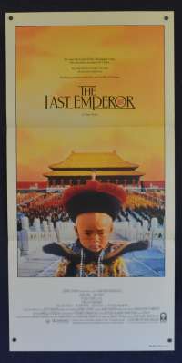The Last Emperor Movie Poster Daybill John Lone Peter O&#039;Toole Joan Chen