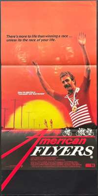 American Flyers Movie Poster Original Daybill 1985 Kevin Costner