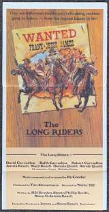 The Long Riders Poster Original Daybill 1980 David Carradine Western