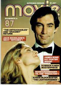The Living Daylights Movie Magazine 1987 Number 4 Timothy Dalton James Bond