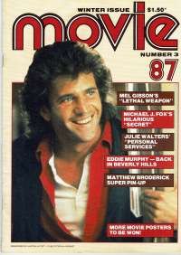 Lethal Weapon Movie Magazine 1987 Number 3 Mel Gibson