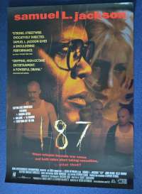 187 movie poster one sheet Samuel L Jackson