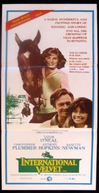 International Velvet Daybill Movie poster