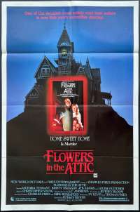 Flowers In The Attic Poster Original One Sheet 1987 Style B Artwork