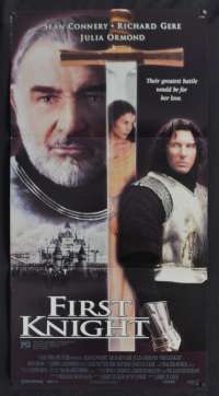 First Knight Movie Poster Original Daybill 1995 Sean Connery Richard Gere King Arthur