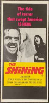 The Shining Poster Original Daybill 1980 Jack Nicholson Stanley Kubrick Horror