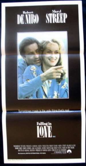 Falling In Love - Robert De Niro Daybill Movie poster