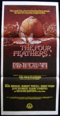 Four Feathers, The Daybill Movie poster