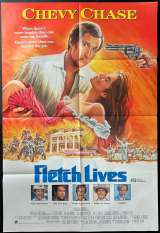 Fletch Lives Poster Original One Sheet 1989 Chevy Chase