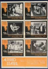 Altered States Poster Rare Original Photosheet 1980 William Hurt Ken Russell