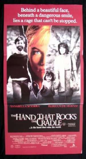 The Hand That Rocks The Cradle Poster Daybill Rebecca De Mornay