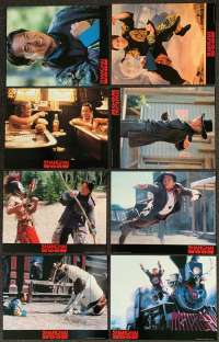 Shanghai Noon Lobby Card Set 11&quot;x14&quot; Original USA 2000 Jacki Chan Owen Wilson