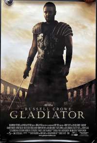 Gladiator Poster USA International Original One Sheet ROLLED D/S 2000