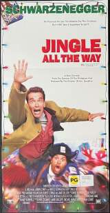 Jingle All The Way Poster Daybill Rare Original 1996 Schwarzenegger