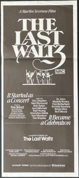 The Last Waltz Poster Original Daybill 1978 The Band Martin Scorsese