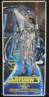 Saturn 3 Kirk Douglas Farrah Fawcett Australian Daybill Poster
