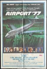 Airport 77 Poster Original One Sheet 1977 Jack Lemmon FIRST Printing