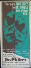 Abominable Dr. Phibes, The movie poster Vincent Price Daybill
