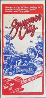 Summer City 1977 Mel Gibson Surfing rare art Daybill movie poster