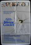 The Mirror Crack'd Poster Original One Sheet 1980 Angela Lansbury Agatha Christie