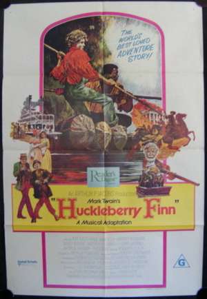 Huckleberry Finn One Sheet Australian Movie poster