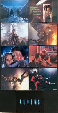 Aliens Stills Original 11x14 USA 9 Card Set 1986 James Cameron